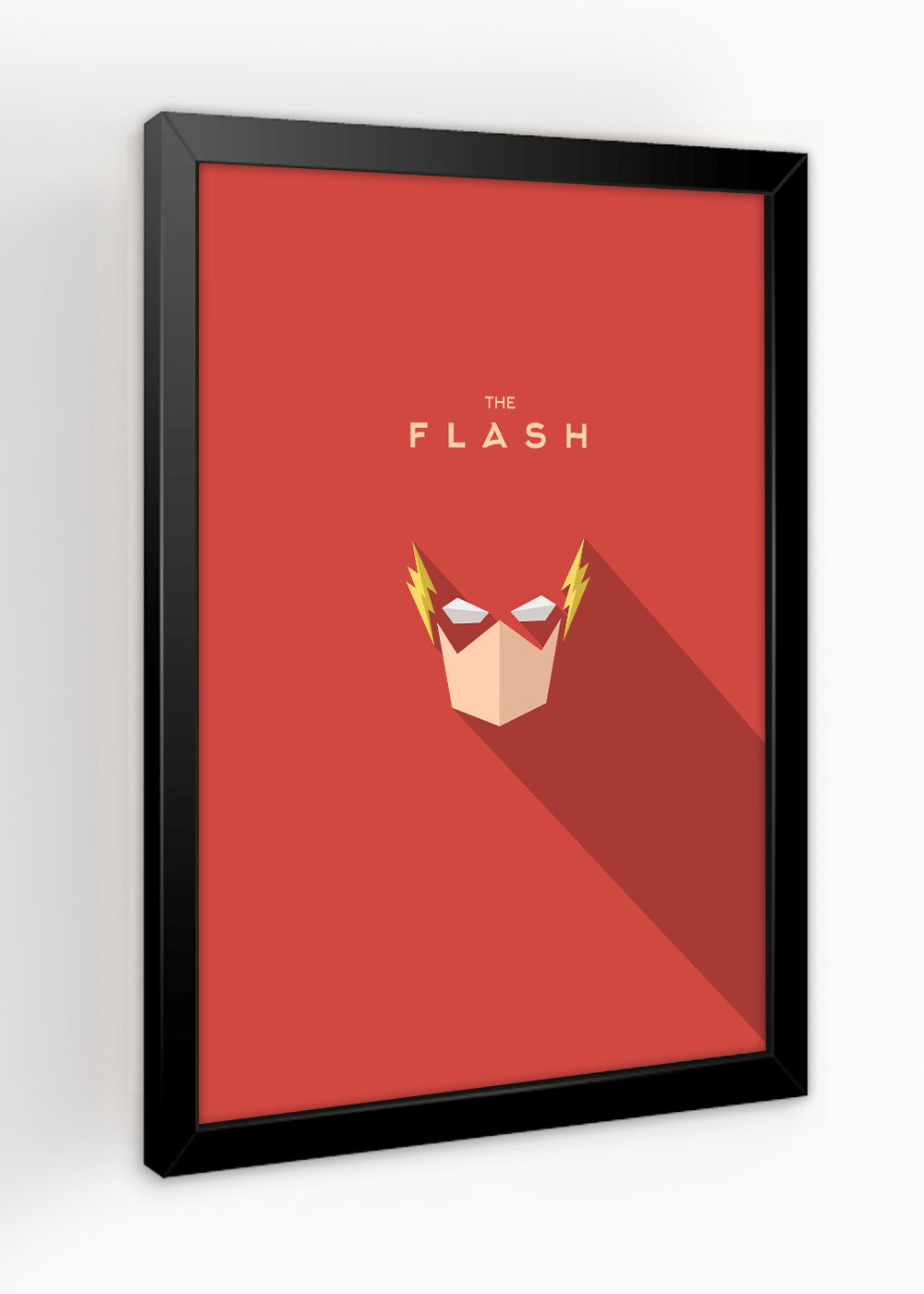 Quadro The Flash arte - Com vidro