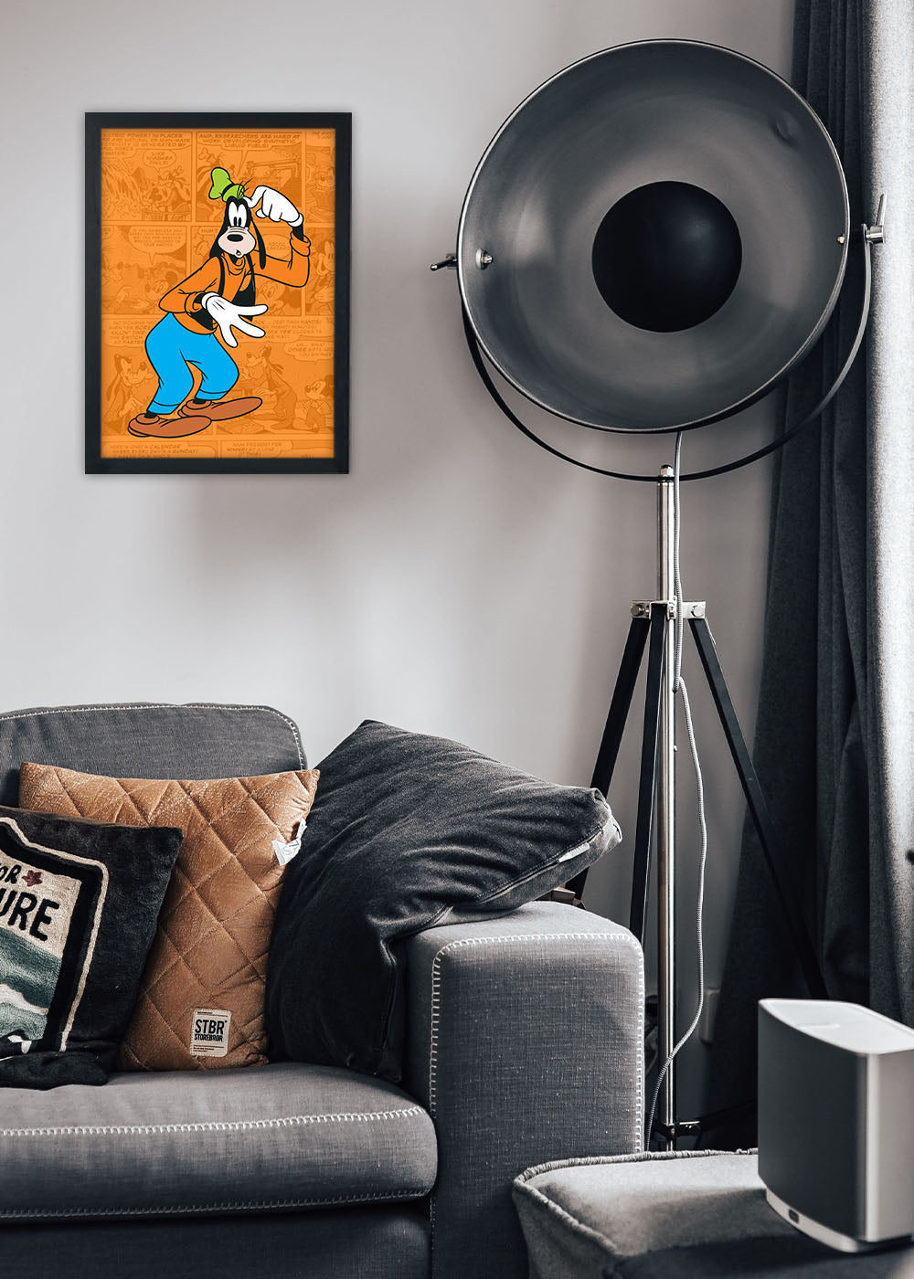 Quadro Decorativo Mickey mouse - Pateta