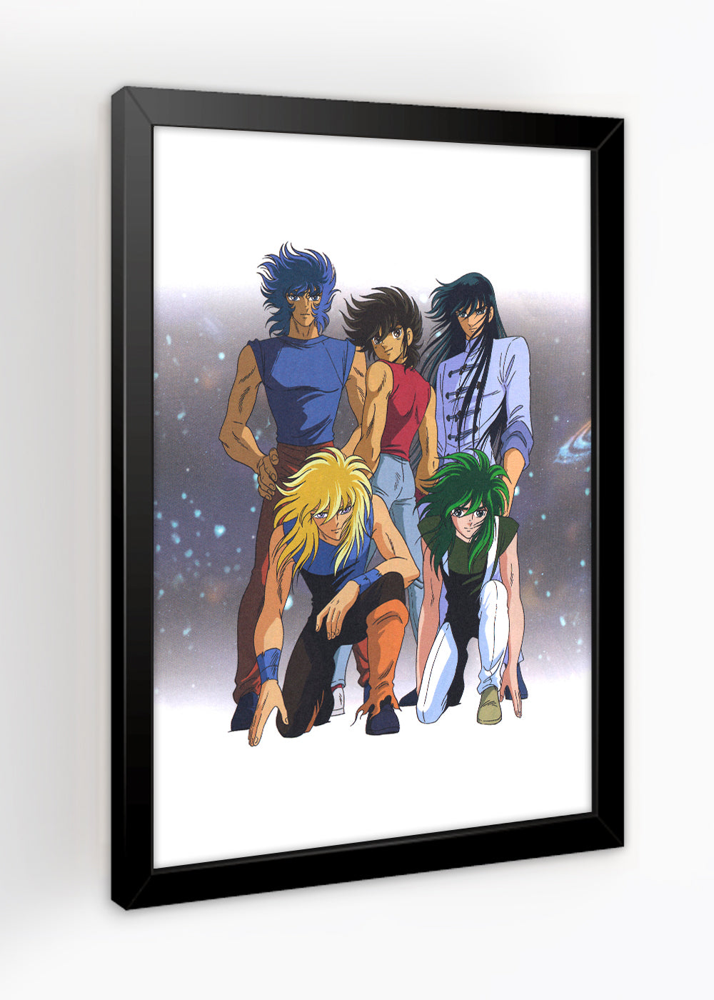 Quadro Anime Os Cavaleiros do Zodiaco - Com vidro