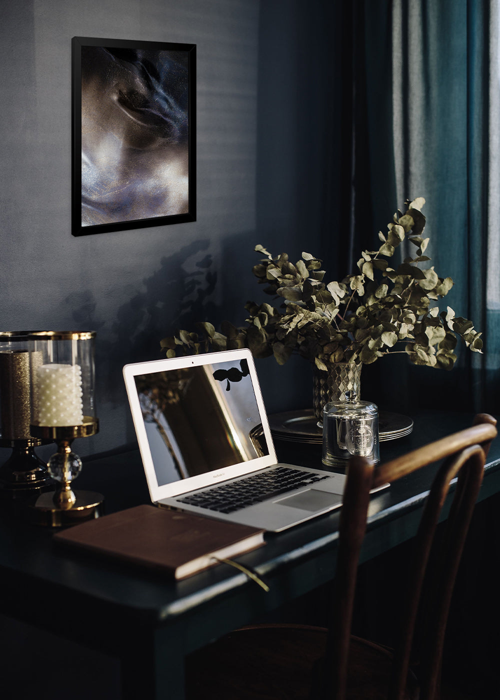 Quadro Decorativo A beleza do desconhecido - Com vidro