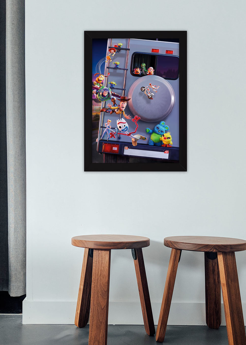 Quadro Decorativo Toy Story - Com vidro