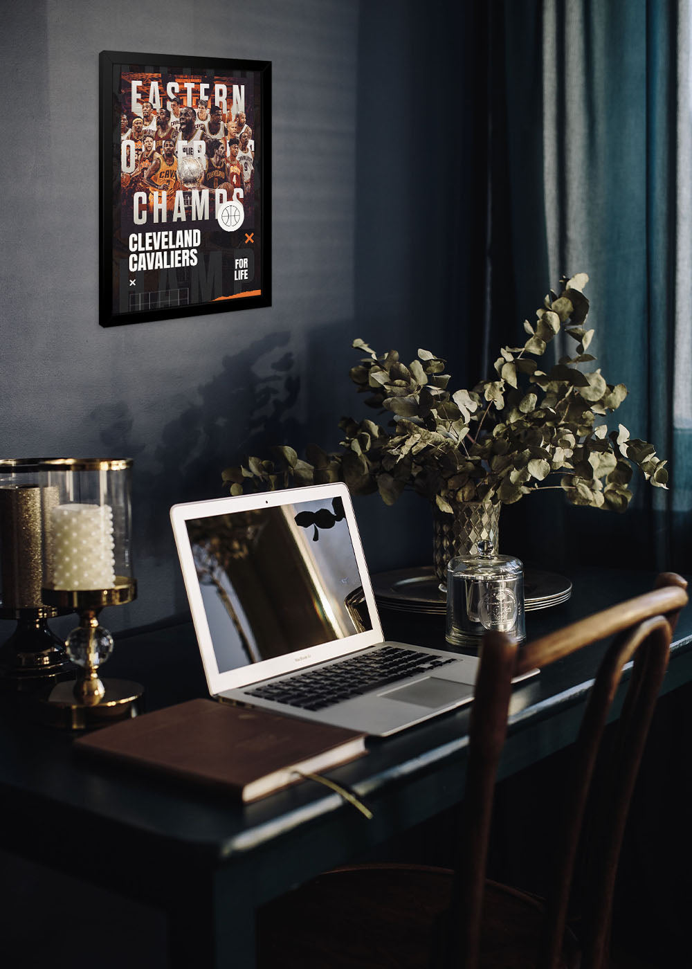 Quadro Decorativo Cleveland Cavaliers - Com vidro