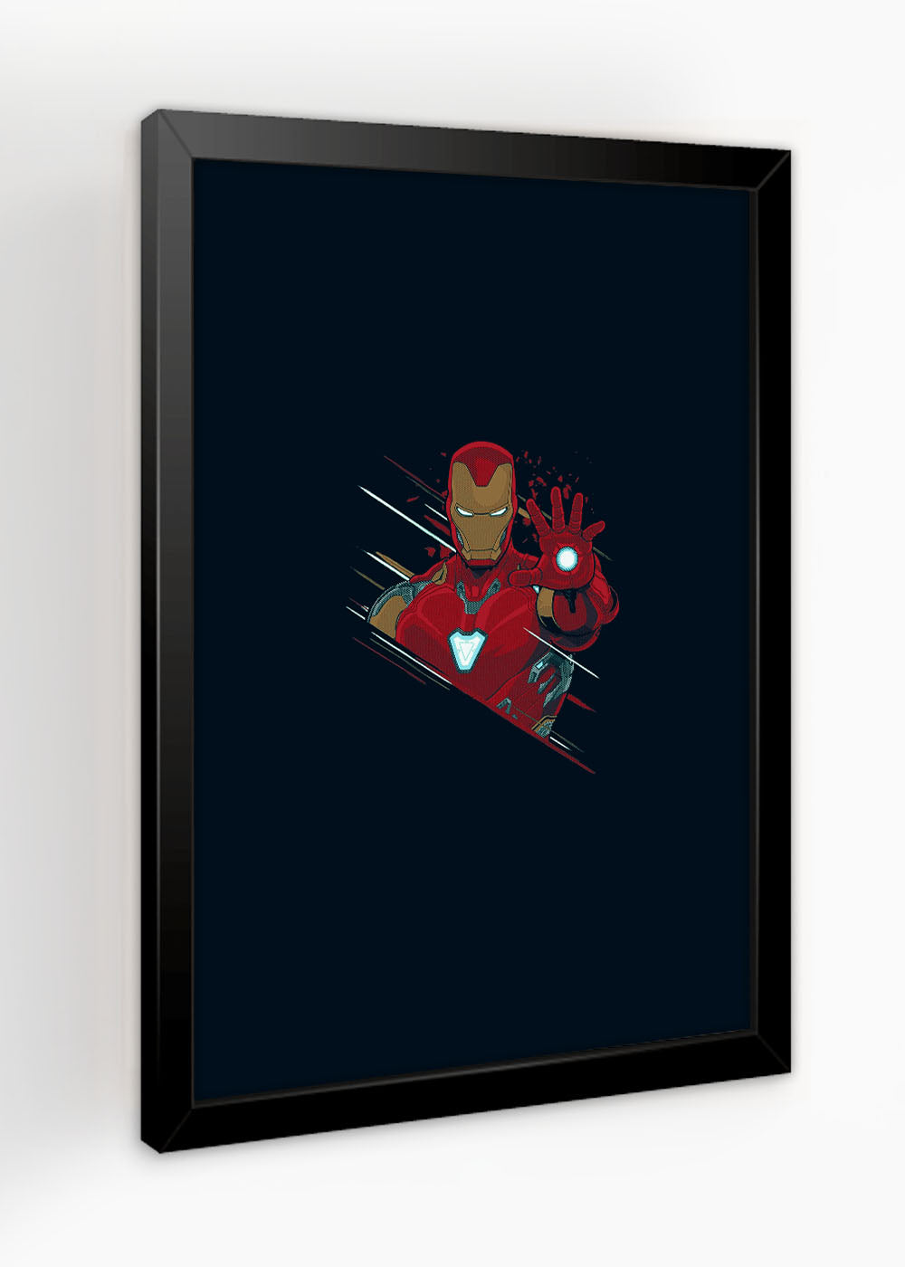 Quadro Heroi - Homem de Ferro arte - Com vidro