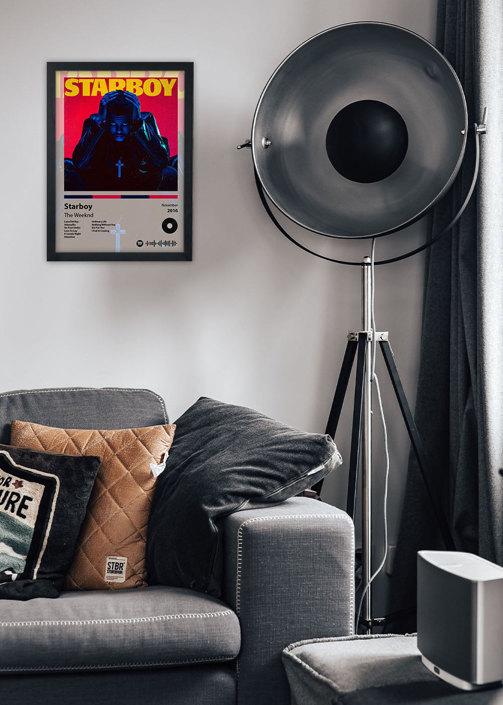 Quadro Decorativo Starboy - The Weeknd
