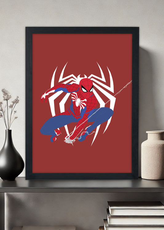 Quadro Homem aranha - Com vidro