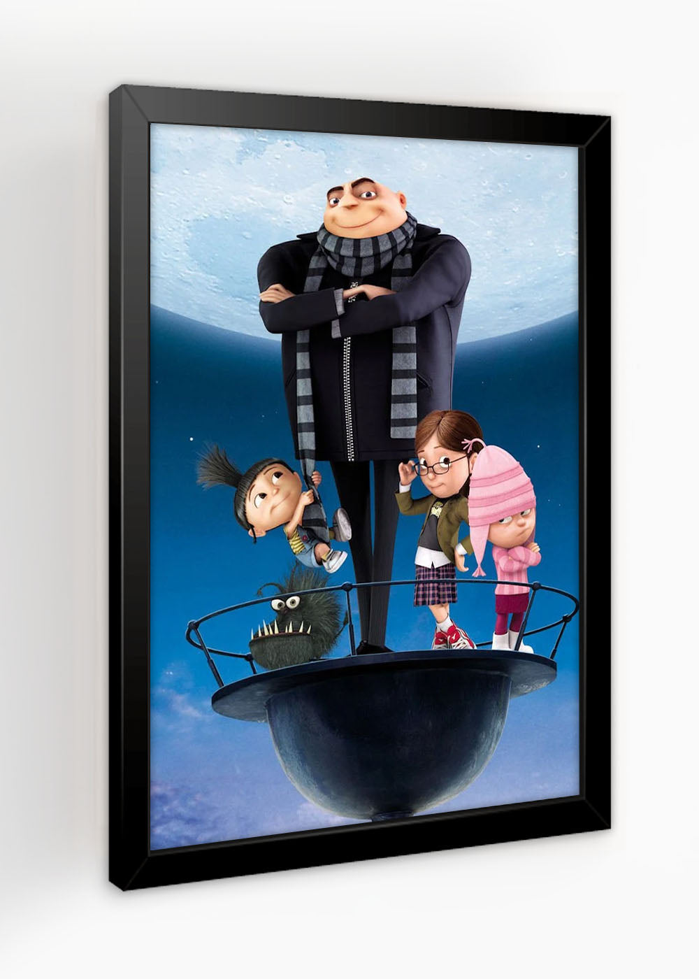 Quadro Decorativo A familia de Gru - Com vidro