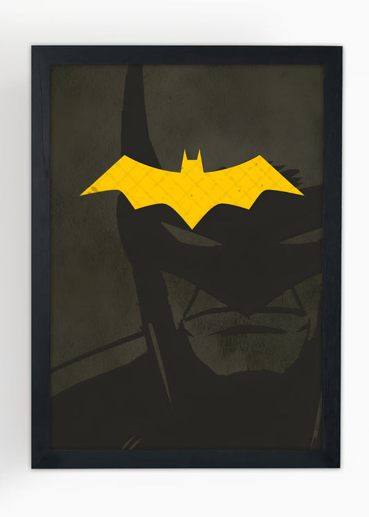 Quadro Decorativo Batman - DC - Com vidro