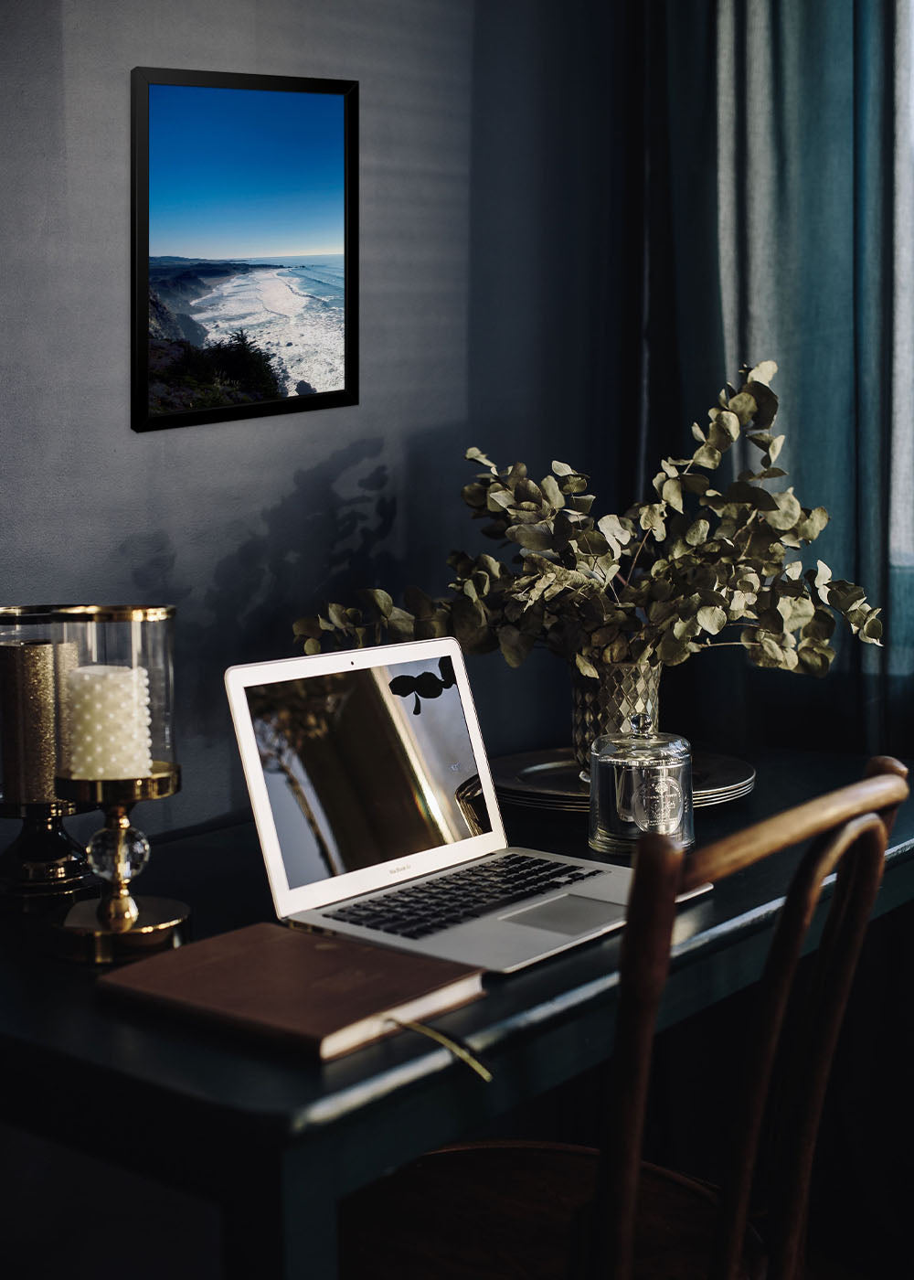 Quadro Decorativo O Amanhecer da Esperança - Com vidro