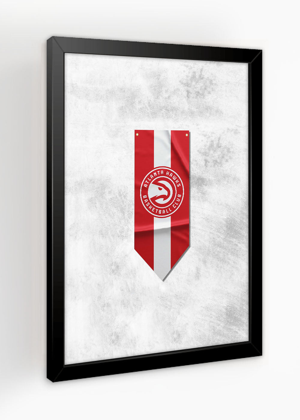 Quadro Decorativo Atlanta Hawks - Com vidro