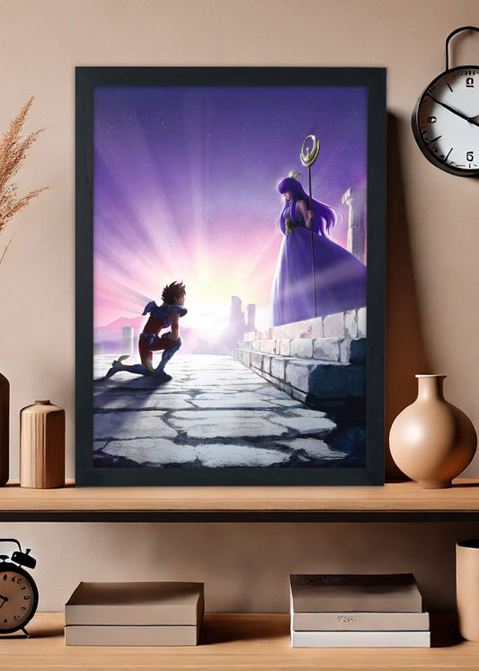 Quadro Seiya - Com vidro