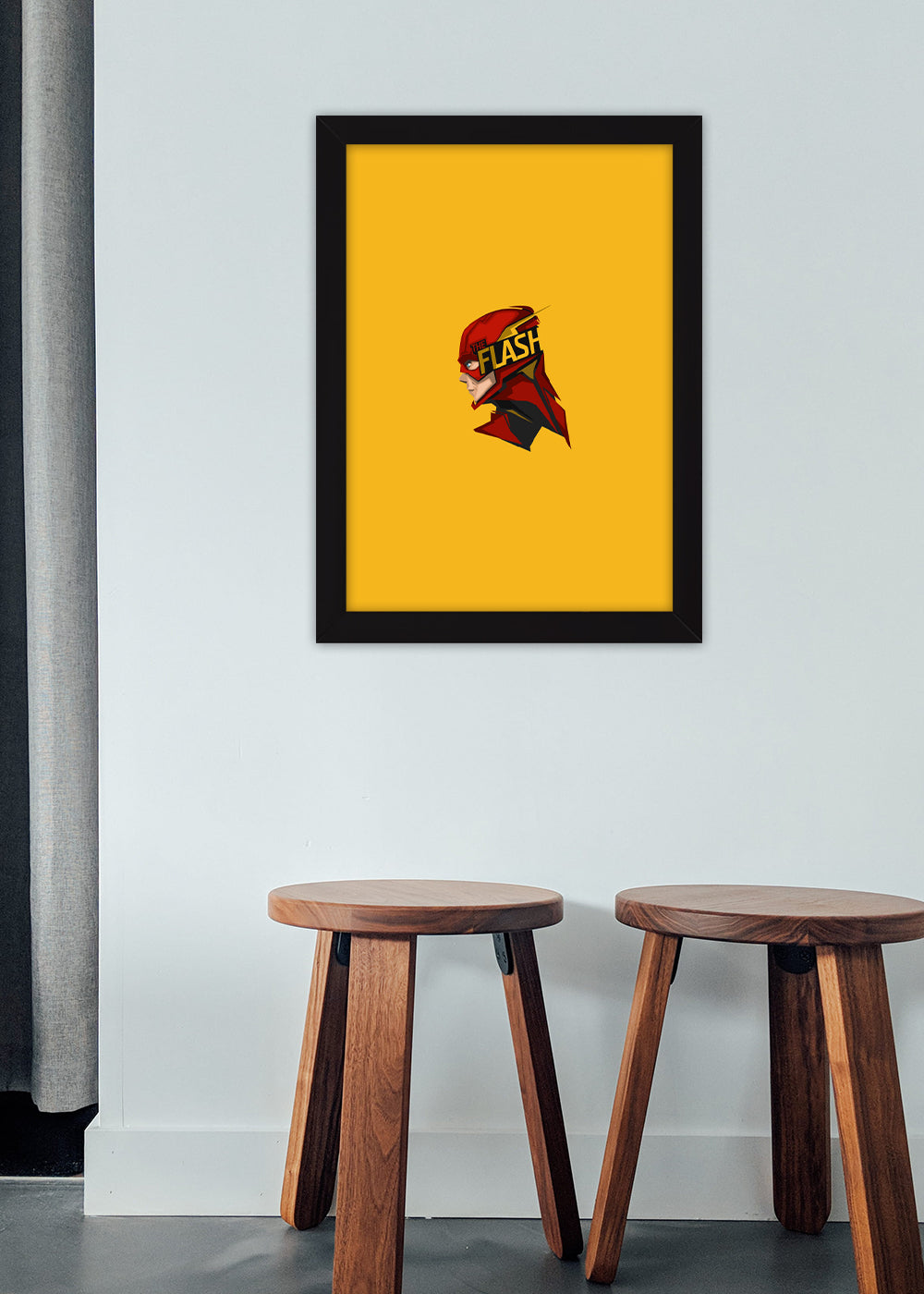 Quadro The Flash - Com vidro